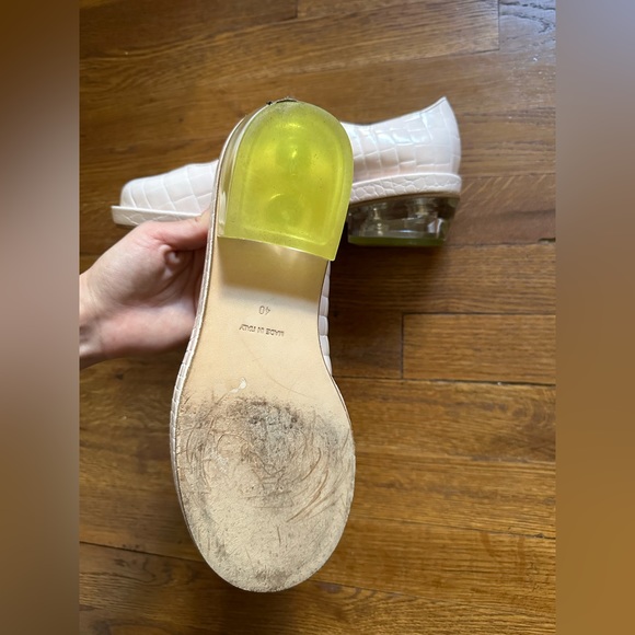 Simone Rocha ballet flats with clear heel. Size 40. Worn once. Perfect condition - Picture 9 of 11